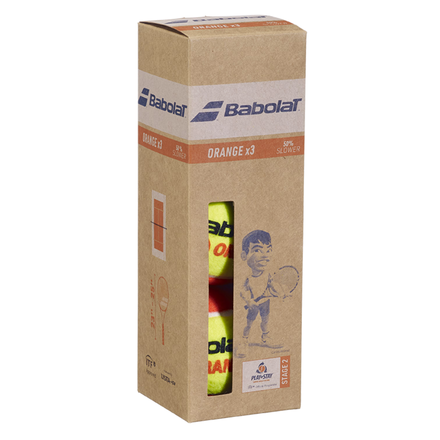 Babolat Orange 3B Papierbox