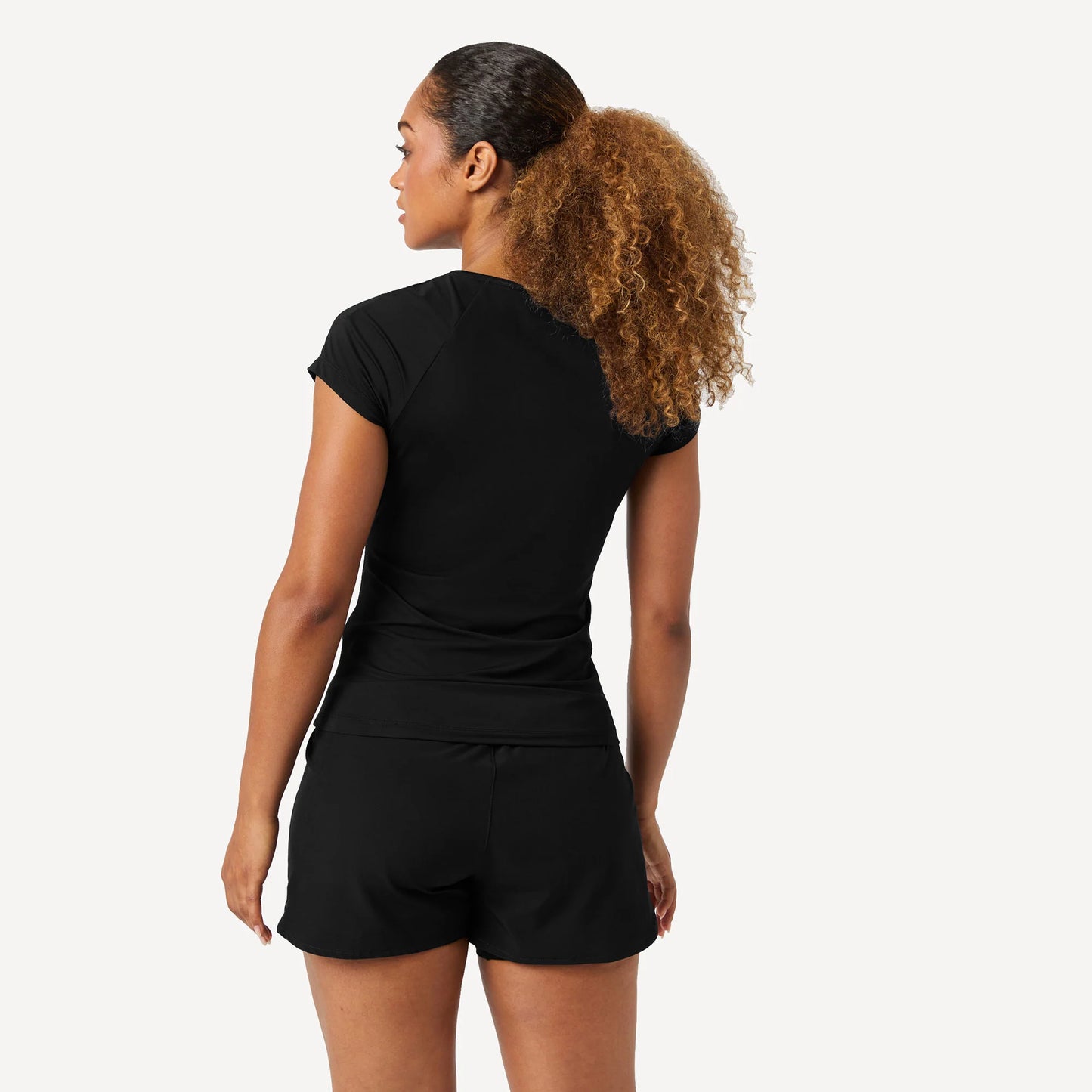 Ace V-Neck T-Shirt Black Beauty