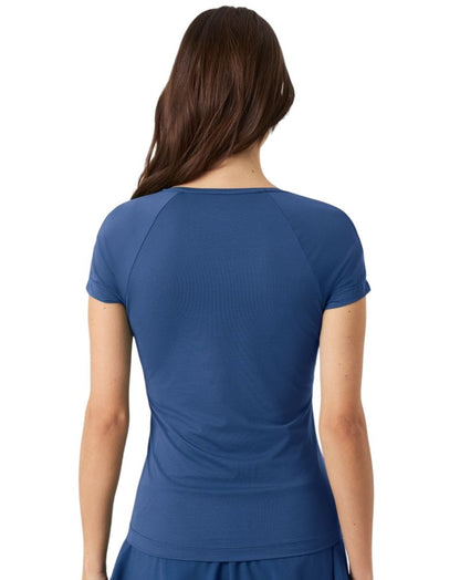 Ace V-Neck T-Shirt Sargasso Sea