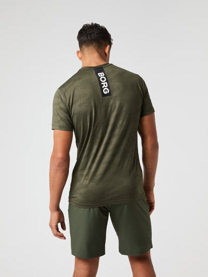 Borg Performance T-Shirt Forest Night