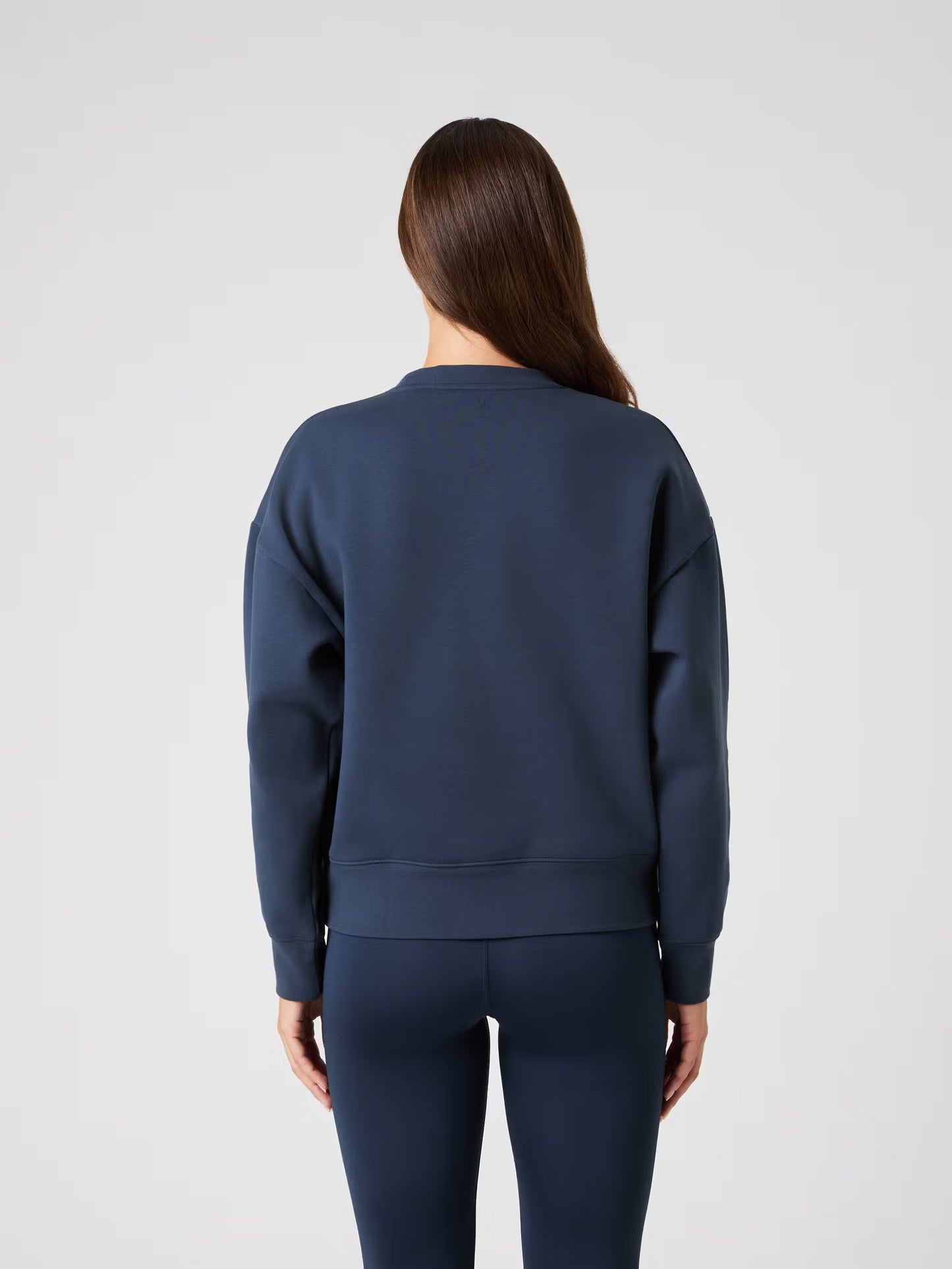 Borg Boyfriend Sweatshirt Outerspace