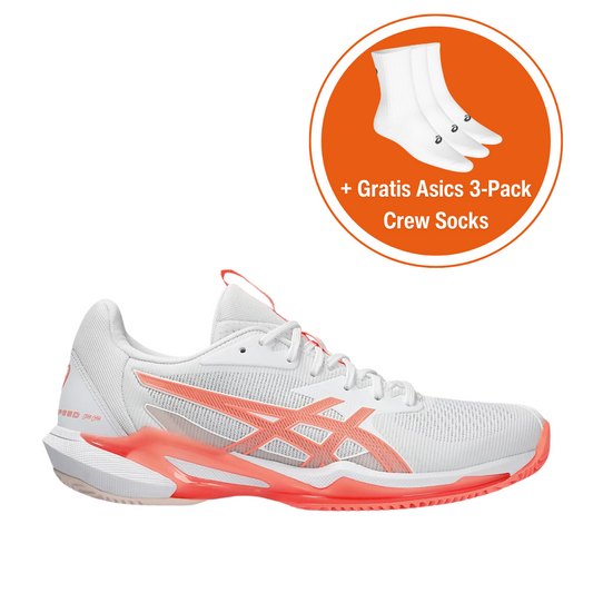 Solution Speed ​​FF 3 Clay White/Sun Coral