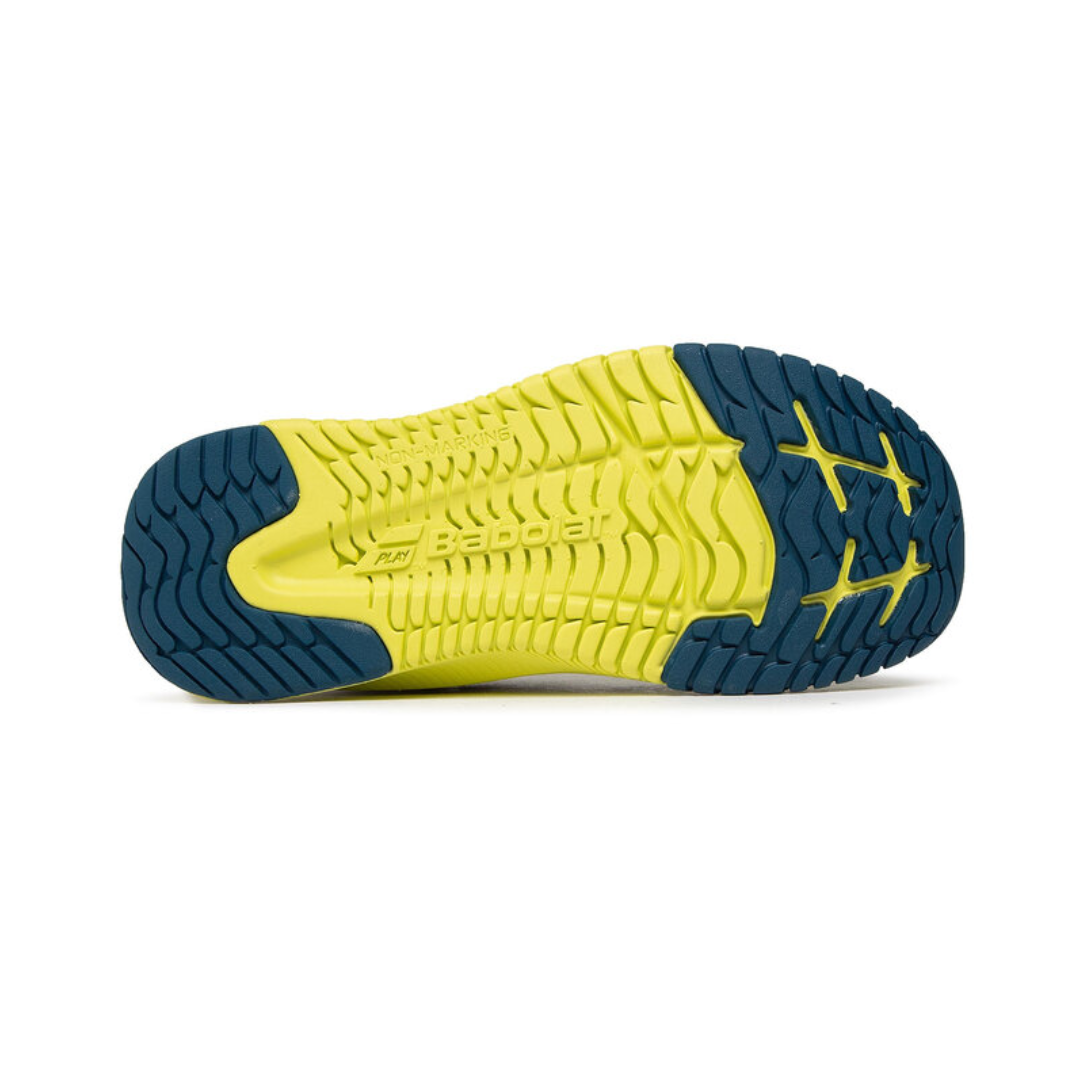 Pulsion All Court Kid Dark Blue/Sulphur Spring