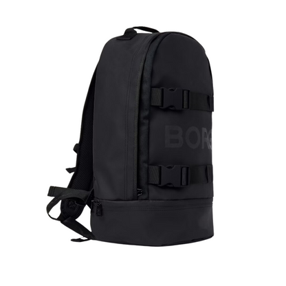 Borg Duffle Backpack Black