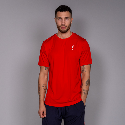 Men's Performance Tee Striking Red