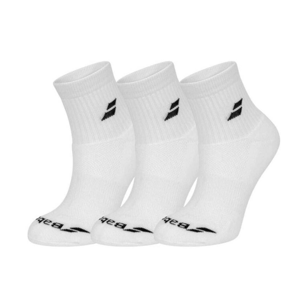 Quarters 3 Pairs Pack WHITE 35/38