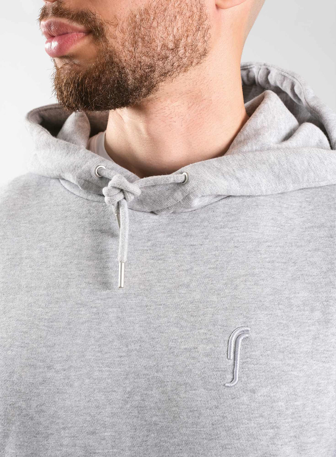 Men's Paris Hoodie - Gray Melange